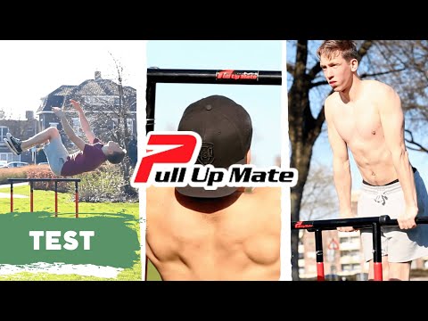 Testing the Pull Up Mate Portable Pull Up Bar - Outdoor