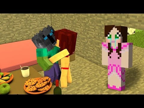 PopularMMOs Pat and Jen Minecraft EVIL STEVE CHALLENGE GAMES - Lucky Block Mod