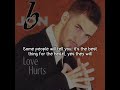 Jon B - Love Hurts (Lyrics Video)