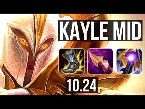 KAYLE vs LUCIAN (MID) | 74% winrate, 11/1/5, Legendary, Rank 9 Kayle | TR Grandmaster | v10.24