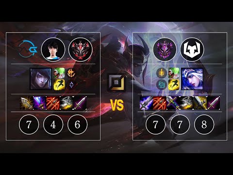 DFM Yutapon Aphelios vs Progamer GankZero Ashe Bot - KR Patch 10.12