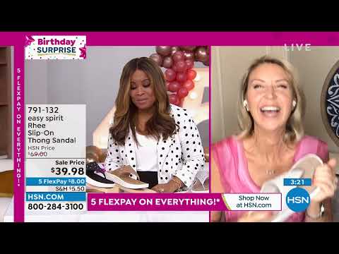 easy spirit Rhee SlipOn Thong Sandal