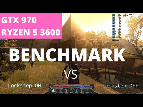 Divinity II Developer's Cut DKS PC FPS  Monitoring Benchmark - Lockstep ON vs OFF