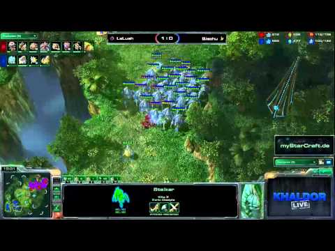 #109/2011 - LaLush(Z) vs. Bischu(P) - Dreamhack StarCraft 2