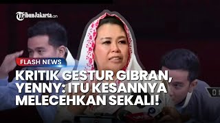 Sentilan Yenny Wahid soal Gimik Gibran Cari Jawaban Mahfud MD saat Debat: Kesannya Melecehkan Sekali