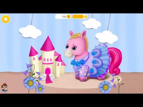 Pony Sisters Hair Salon 2 – Pet Horse Makeover – Play Fun Animal Dress Up, Makeup Games For Kids