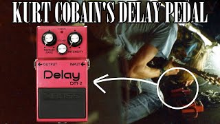 Video thumbnail for Kurt Cobain's Delay Pedal | Boss DM-2 | Nirvana Pedal History Episode 2 by NirvanaGuitars