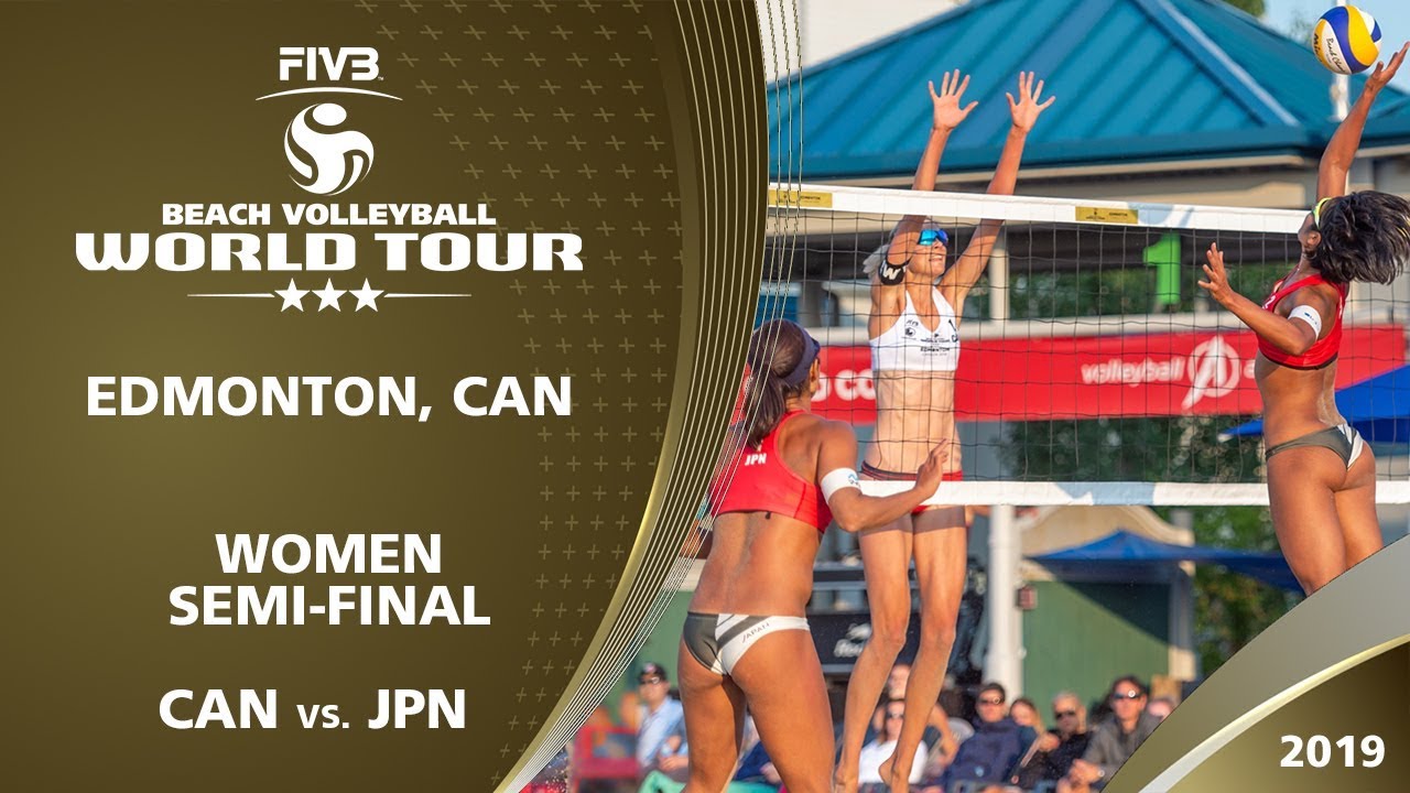 Women’s Semi-Final: CAN vs. JPN | 3* Edmonton (CAN) – 2019 FIVB Beach Volleyball World Tour
