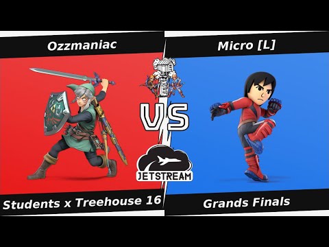 Students x Treehouse 16 Grands Finals - Ozzmaniac (Link) Vs Micro [L] (Mii Brawler) - SSBU