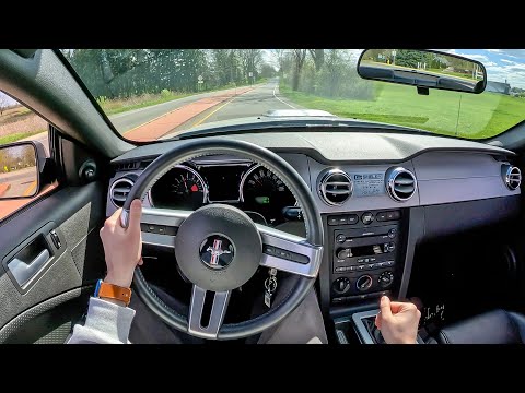 2007 Ford Mustang Shelby GT - Driving A LOUD S197 5-Speed