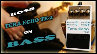 Video thumbnail for Boss TE-2 Tera Echo (Bass Demo) by Jo Bass