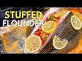 Debone Fillet A FLOUNDER For Stuffing Crawfish Crab Meat