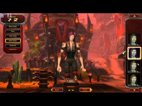World Of Warcraft Warlords of Draenor Beta Female Undead Customization (Updated Models)