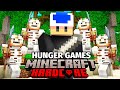 100 Players Simulate a Stranded Island HUNGER GAMES in Minecraft...