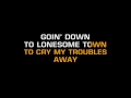 Ricky Nelson   Lonesome Town Karaoke
