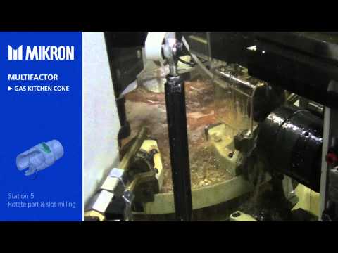 MIKRON - Multifactor - Gas Kitchen Plug  Rotary Transfer Rundtaktmaschine macchina transfer