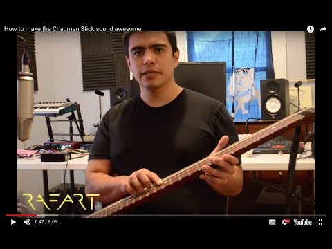 Recording tutorial: How to make the Chapman Stick sound awesome
