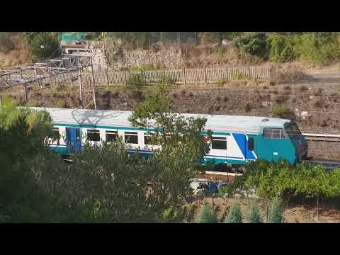 Treno regionale veloce e464 mazinga,Riva Trigoso,trains hunter,trainspotting,railways,tirrenica