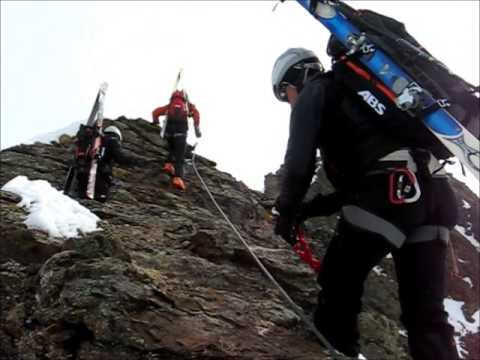 Winterklettersteig St  Anton am Arlberg Rendlspitze 2 816 m