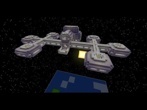 Bashteur - I Built A Space Station In Hardcore Minecraft