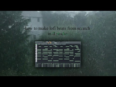 How to make lofi hiphop beats in fl studio from scratch