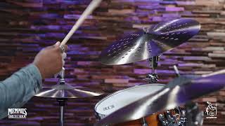 Video thumbnail for Sabian 18" HHX Complex Aero Crash Cymbal - 1324g (118XACN-1012423F) by Memphis Drum Shop