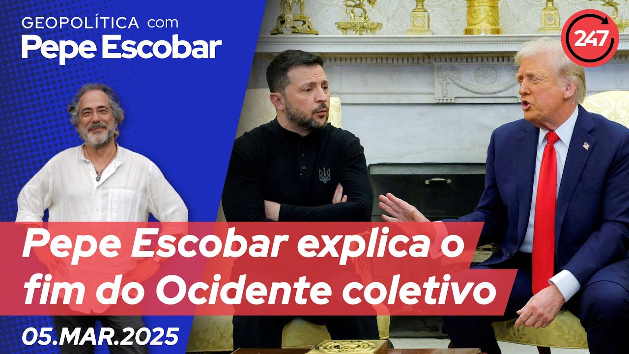 Pepe Escobar explica o fim do Ocidente coletivo