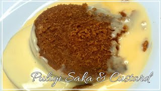 HOW TO MAKE PULIGI SAKA WITH CUSTARD | Samoan Boiled Pudding 🇼🇸