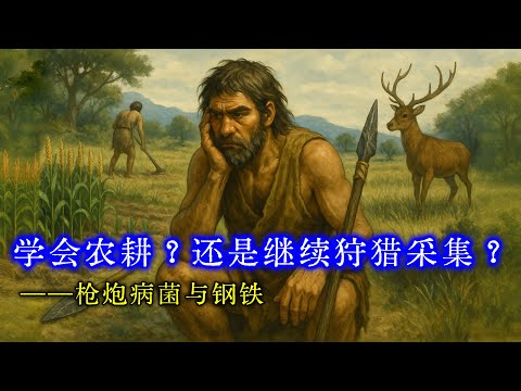 选择农耕还是继续狩猎采集？ | 枪炮病菌与钢铁07 | 解毒中国文化127 Reaction Book Reading