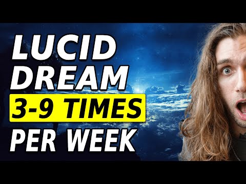 How To Lucid Dream SEVERAL Times Per Week Easily (For Beginners)