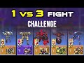 I Will Fight 1v3 Challenge Mech Arena