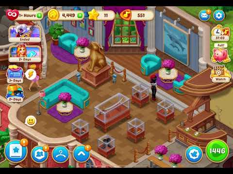 MatchingtonMansion 1445 level Gameplay Story