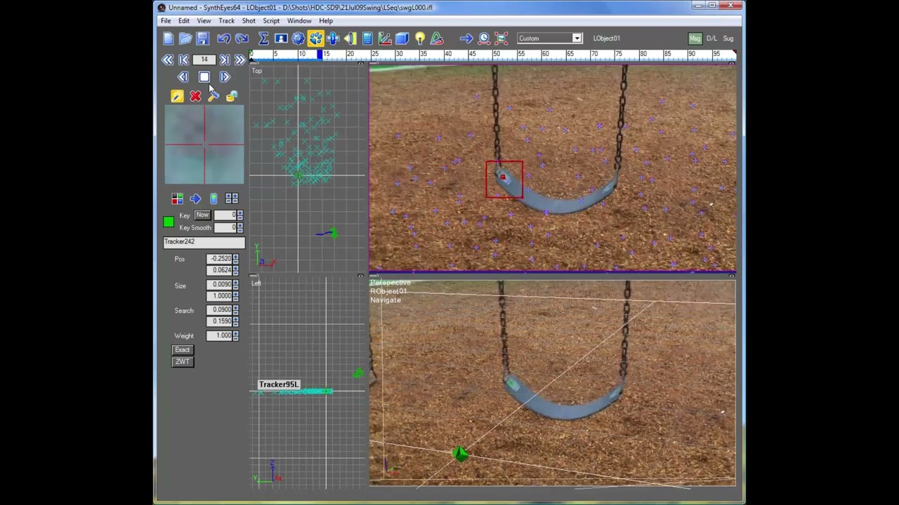 Motion Capture with Stereoscopic Shots in SynthEyes Boris FX