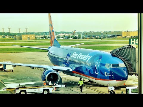 I flew Minnesota’s quirky little airline... SUN COUNTRY AIRLINES review