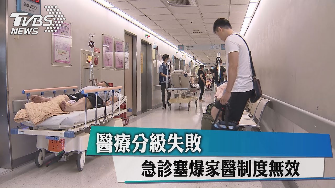 醫療分級失敗　急診塞爆家醫制度無效