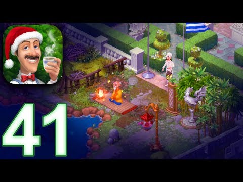 GARDENSCAPES NEW ACRES STORY Walkthrough Gameplay Part 41 - Day 28 (iOS Android)