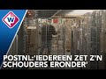 Topdrukte bij sorteercentrum van Post NL in Sassenheim - OMROEP WEST