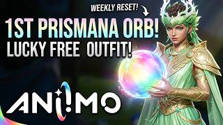 Aniimo - 1st Prismana Orb/Lucky Free Premium Outfit/Weekly Reset