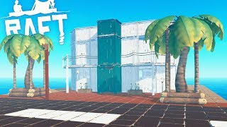 RAFT MODERN HOUSE イカダにおしゃれな家を建築🚤