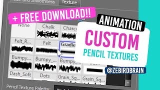 Custom Textured Pencil Lines - (Harmony)