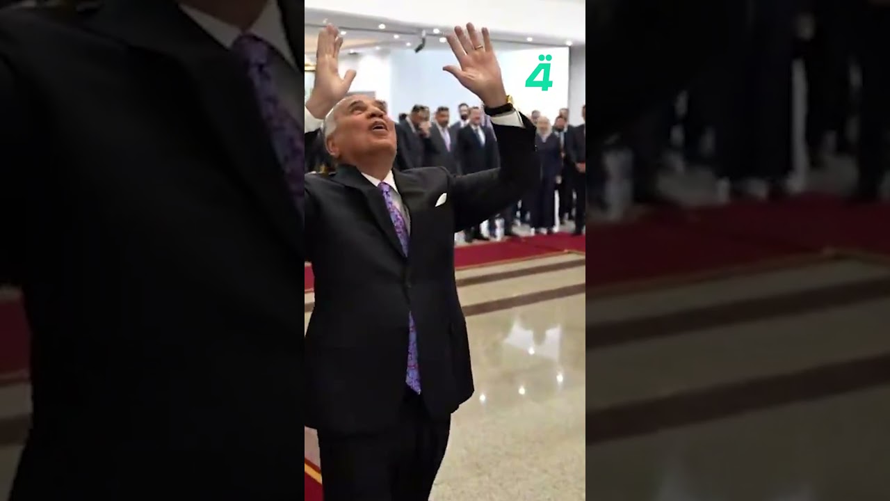 فيديو | استقبال لافت من موظفي وزارة الخارجية للوزير فؤاد حسين بعد تجديد الثقة به