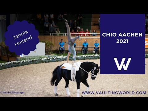 Jannik Heiland | Vaulting | CHIO Aachen 2021 | Individuals Male | 1st Place