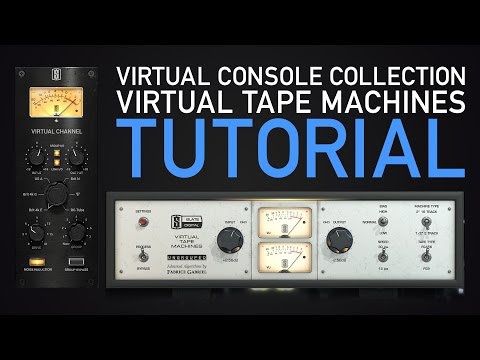 Slate Digital Virtual Tape Machines & VCC Tutorial | Plugins Tutorial