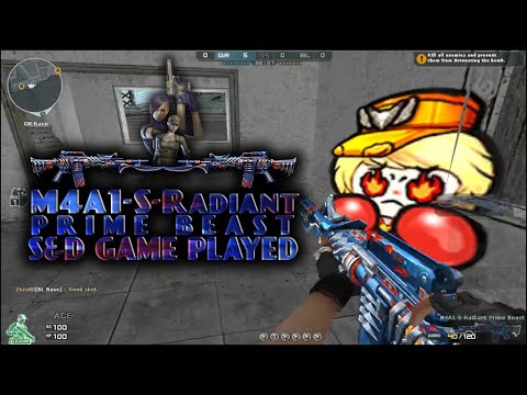 Crossfire West - M4A1-S-Radiant Prime beast Search & Destroy game played