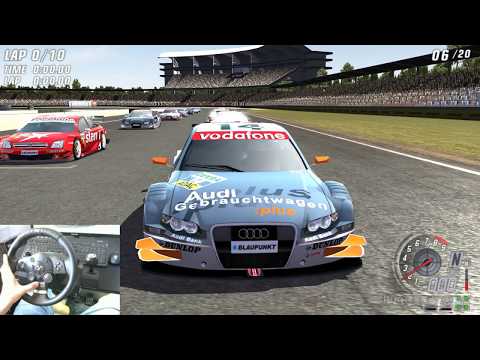 Audi A4 DTM - TOCA  Race driver 3 gameplay