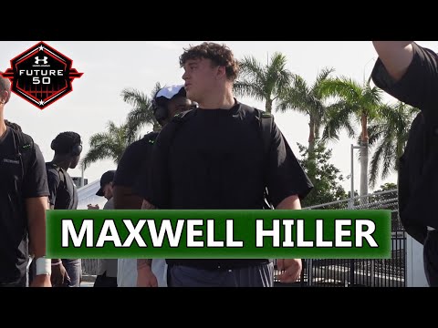 Coatesville (PA) 2027 OL Maxwell Hiller at UA Next Future 50 | Big Man Challenge Winner