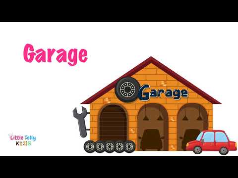 City Vocabulary || Parts of the City || Town Vocabulary for Kids || City Vocabulary list in English