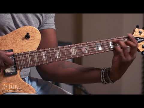 Isaiah Sharkey plays D'angelo's "Sugah Daddy" on a Fodera Imperial Custom | CME Quick Riff