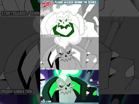Monkey Wrench - Plague Walker; Behind the scenes 2 #animation #cartoon #indiecartoon #indieanimation