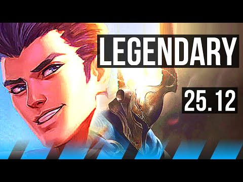 JAYCE vs PANTHEON (MID) | Legendary, 18/3/6, 46k DMG | KR Diamond | 25.12